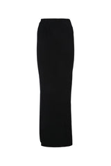 Women's La Jupe Peplo Skirt Black Cotton