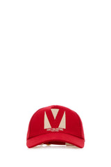 Women's Baseball Logo-Embroidered Cotton Cap