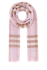 Women's Giant Scarf Pink Wool