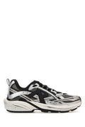 Men's Storm Runner Sneaker Silver Mesh Tpu Synthetic
