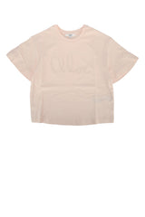 Boys' Sleeves T-Shirt Pink Cotton
