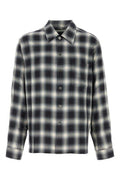 Men's Shirt Gray Viscose