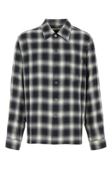 Men's Shirt Gray Viscose