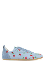 Women's Printed Canvas Etage Sneakers Quarry