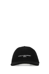 Women's Cotton Blend Baseball Cap Black Acrylic