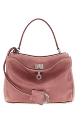 Women's Rodeo Top Handle Shoulder Bag Pink Lamb