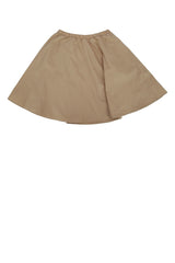 Boys' Gathered Polyester Skirt Beige Base