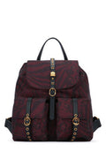 Women's Classic Backpack Burgundy Nylon