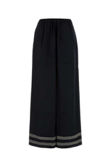 Women's Mathilde Trousers Black Viscose