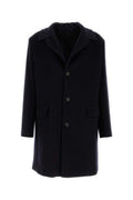Men's Wool Blend Coat Navy