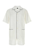 Men's Linen Pajama Shirt White