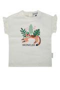 Boys' Ss T-Shirt Cream T-shirts And Polos