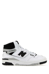 Men's Multicolor Leather 650 Sneakers White