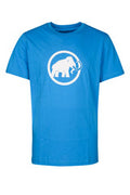 Mammut Core T-Shirt Men Classic Glacierblue 100.baumwolle (bio Baumwolle) T-shirts And Polos