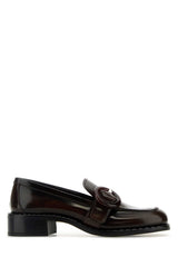 Women's Calfskin Leather Loafer Brown