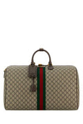 Men's Savoy Travel Bag Beige Fabric