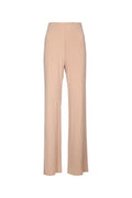 Women's High-Waisted Trousers Beige