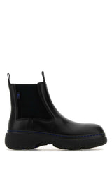 Men's Mini Creeper Ankle Boot Black Leather