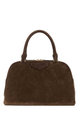 Women's Antigona Shoulder Bag Brown Suede