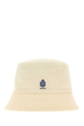 Men's Gabardine Bucket Hat Beige Cotton