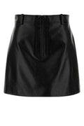 Women's Skirt Black Calf