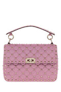 Women's Shoulder Bag Pink Fabric