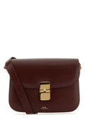 Women's Grace Small Crossbody Bag Burgundy Vache