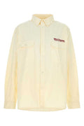 Men's Shirt Cream Cotton