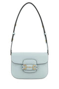 Women's Horsebit 1955 Shoulder Bag Blue Calf Skin