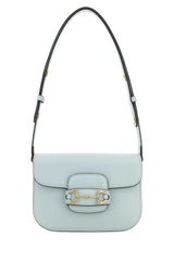 Women's Horsebit 1955 Shoulder Bag Blue Calf Skin