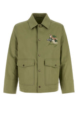 Men's Cotton Jacket Green