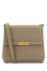Women's Crossbody Bag Beige Calf