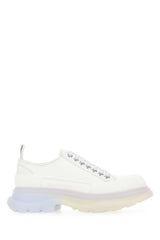 Women's Chalk Canvas Tread Slick Sneakers 8892