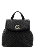 Women's Marmont Top Handle Bag Black Nappa Leather