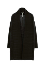 Women's Novaan Cardigan Black Cashmere Silk Linen Jacket