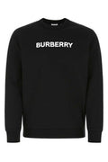 Men's Logo-Embroidered Cotton Sweatshirt Black Sweater