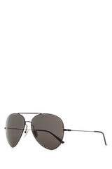 Men's Gg2172s Metal Aviator Sunglasses Black
