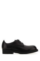 Men's Leather Lace-Up Oxford Black Bovina