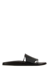 Women's Vivienne Slide Black Leather