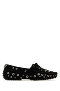 Women's Shoes Loafer Black Suede