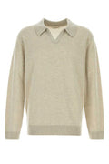 Men's Gibson Sweater Beige Cashmere