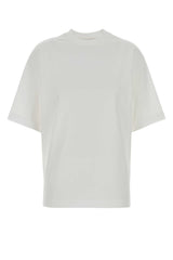 Women's White Cotton T-Shirt Exterior