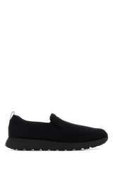 Men's Jersey Slip-On Sneaker Black Fabric