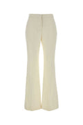 Women's Classic Trousers Ivory Wool