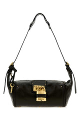 Women's Paddington Shoulder Bag Black Asian Water Buffalo