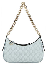Women's With Shoulder Bag Blue Fabric