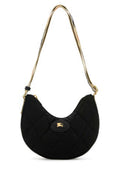 Women's Horseshoe Crossbody Bag Black Nylon