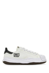 Unisex Ivory Canvas Sneakers White
