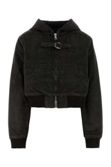 Women's Jacket Brown Cotton