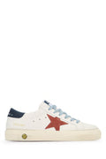 Boys' May Sneaker White Leather